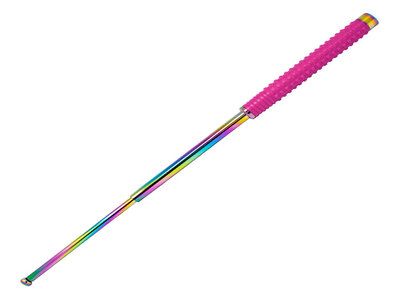 26″ Prism Strike Baton – Pink & Rainbow